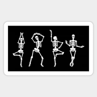 Dancing Skeleton Halloween, Vintage Ghost Halloween Magnet